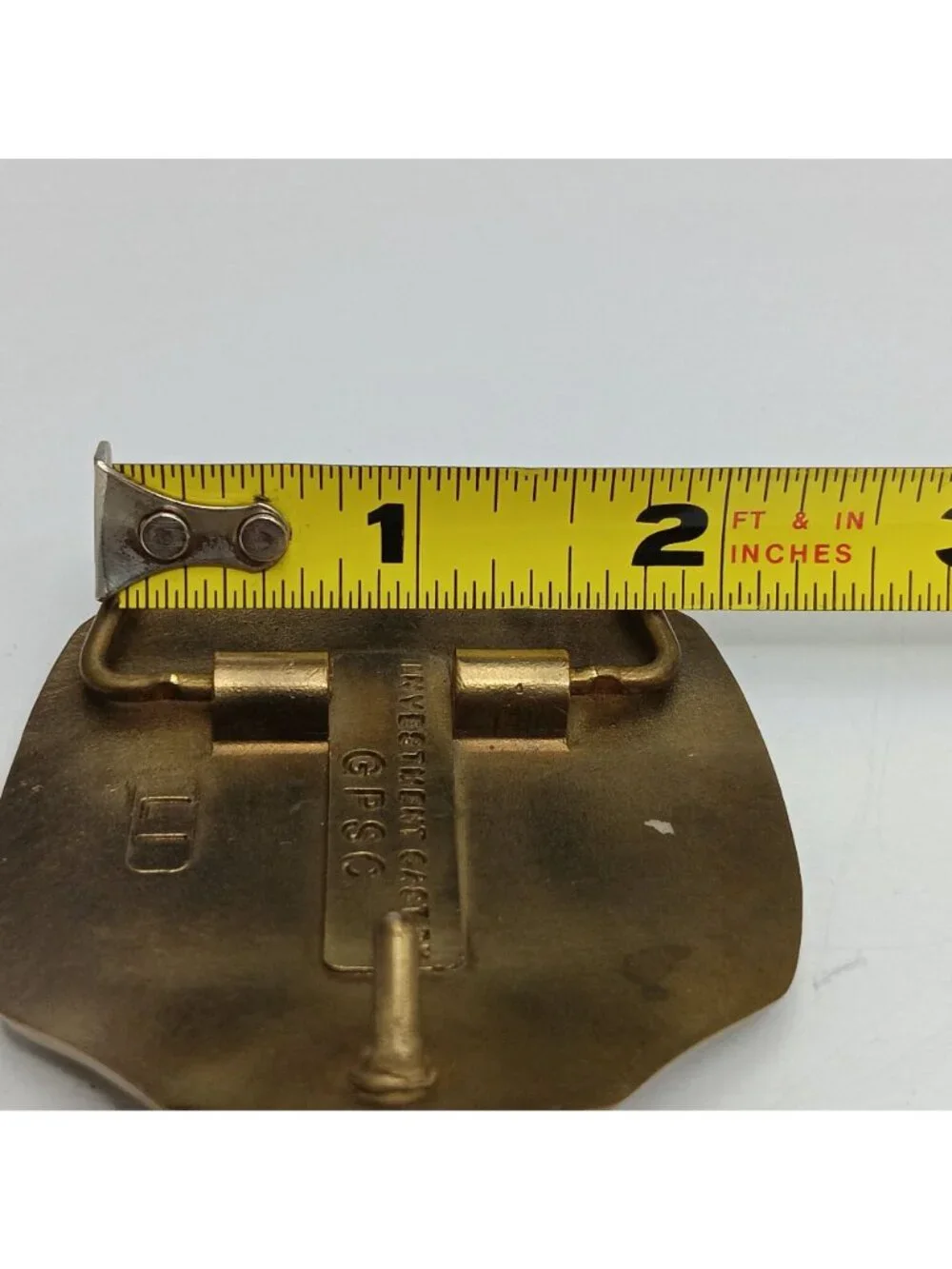 Vintage Ralston Purina Brass Belt Buckle 3